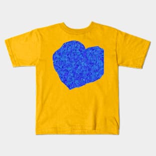 For you. Blue heart Kids T-Shirt